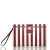 Marc Jacobs Ss The Prisoners Skunk Clutch in Red in White (red stripe) - Lyst