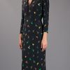 Mcq By Alexander Mcqueen Printed Dress in Black - Lyst