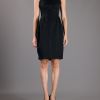 Paper London Structured Shift Dress in Black - Lyst