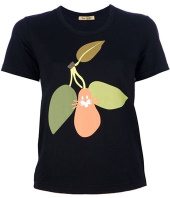Peter Jensen Pear Rabbit Tshirt - Lyst