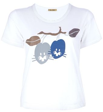 Peter Jensen Plum Rabbit Tshirt - Lyst