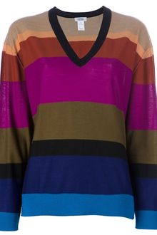 Sonia By Sonia Rykiel Stripey Knitted Jumper - Lyst