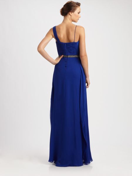 teri jon blue gown
