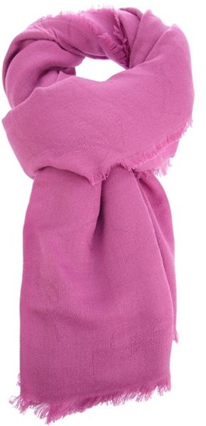 Yves Saint Laurent Scarf - Lyst