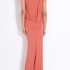 Elie Saab Sleeveless Long Jersey Gown in Pink - Lyst