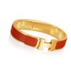 Hermes Clic H Bracelet in Red - Lyst
