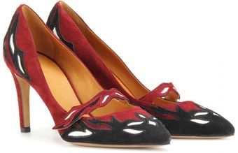 Isabel Marant Kurt Suede Cutout Pumps - Lyst