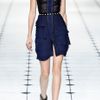 Jason Wu Ss Tiered Combo Button Front Sleeveless Dress in Blue (navy/black) - Lyst