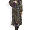 Michael By Michael Kors Sloan Python Effect Glossed Leather Clutch in Purple (grape) - Lyst