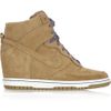 Nike Dunk Sky Hi Suede Wedge Sneakers in Brown (bamboo) - Lyst