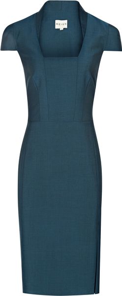 Reiss Tailored Dress - Lyst