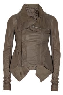 Rick Owens Naska Leather Biker Jacket - Lyst
