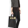 Sophie Hulme Leather Tote in Black - Lyst