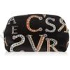 Versace Printed Velvet Clutch in Black - Lyst