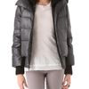 Alice + Olivia Judy Quilted Puffer Jacket in Black - Lyst