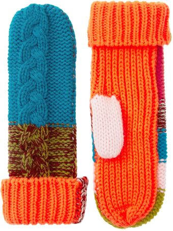Asos Miss Match Mittens - Lyst