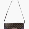 Chloé Black Beaded Sally Clutch in Black - Lyst