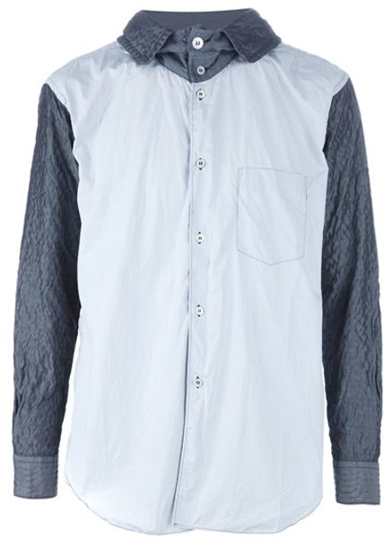 Comme Des Garçons Hooded Jacket in Gray for Men (grey) - Lyst