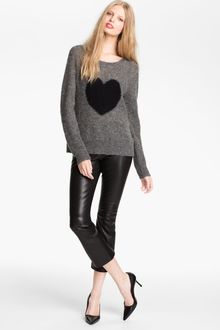 Elizabeth And James Intarsia Knit Sweater - Lyst