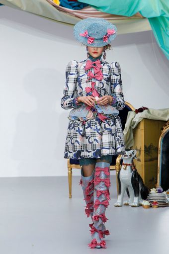 Meadham Kirchhoff Spring 2013 Runway Look 6 - Lyst