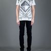 Pierre Balmain Printed TShirt in White for Men - Lyst