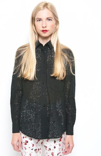 Rachel Comey Mensy Shirt Laser Cut - Lyst