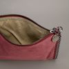 Stella Mccartney Chain Trimmed Clutch in Red (purple) - Lyst