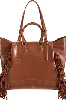 Christian Louboutin Justine Fringed Shopping Tote - Lyst