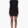 Gareth Pugh Black Embroidered Dress in Black - Lyst