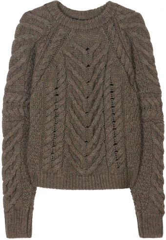 Isabel Marant Vichy Knit Pullover - Lyst