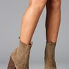 Jeffrey Campbell The Wolf Boot in Taupe Suede in Brown (taupe) - Lyst