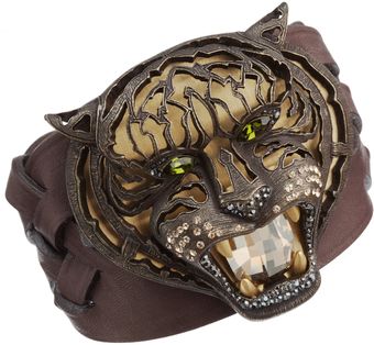Lanvin Pandora Tiger Cuff Bracelet - Lyst