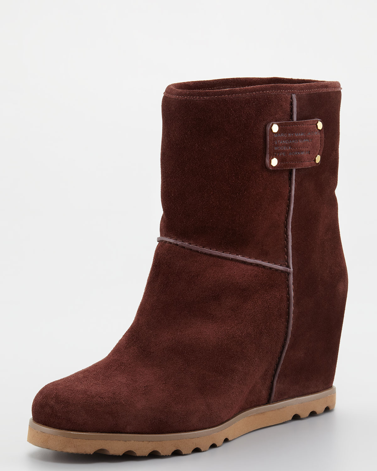 marc by marc jacobs wedge boots