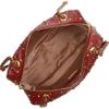 Miu Miu Studded Leather Shoulder Bag in Brown (red) - Lyst