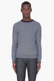 A.P.C. Striped Merino Wool Sweater - Lyst