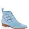 Tabitha Simmons Early Bootie in Blue (denim) - Lyst
