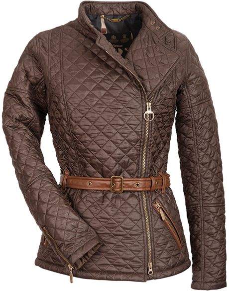 Temperley London  Willow Quilt Jacket in Brown (dark brown) - Lyst