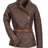 Temperley London  Willow Quilt Jacket in Brown (dark brown) - Lyst