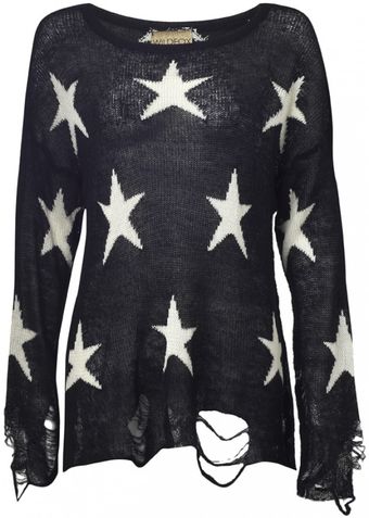 Wildfox  Seeing Stars Knit  - Lyst