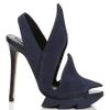 Camilla Skovgaard Midnight Saw Sole Flame Stiletto Sandal in Blue (midnight) - Lyst