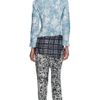 3.1 Phillip Lim Floral Relief Printed Corded Motorcycle Jacket in Floral (sky blue) - Lyst