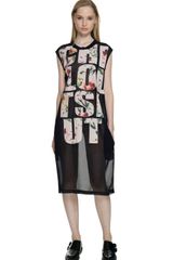3.1 Phillip Lim Laundered Cotton Jersey Chill Out Dress