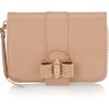 Christian Louboutin Patentleather Bow Wallet in Beige (nude) - Lyst