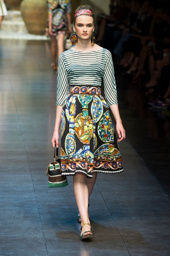 Dolce & Gabbana Spring 2013 Runway Look 52 - Lyst
