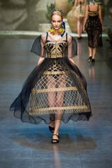 Dolce & Gabbana Spring 2013 Runway Look 86