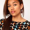 River Island Vintage Red Stone Drop Earrings in Red - Lyst