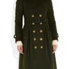 Burberry Wool and Cashmere Blend Trench Coat in Green (forest) - Lyst