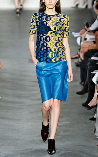 Derek Lam Guipure Lace T-Shirt - Lyst