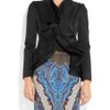 Etro Ruffle Paneled Textured Brocade Jacket in Black - Lyst