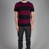 Saturdays Surf Nyc Randall Block Stripe TShirt in Purple for Men (burgundy) - Lyst